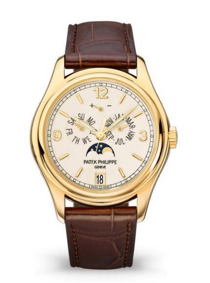 Wholesale Patek Philippe Complications Moon Phase Yellow Gold Watch 5146J-001